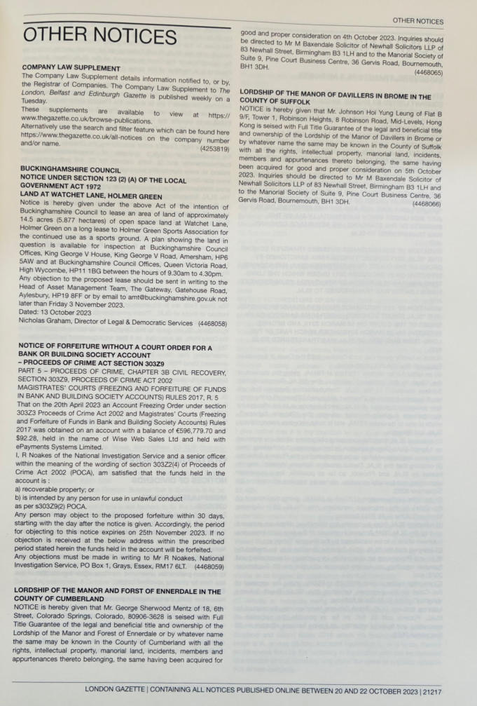 LondonGazette